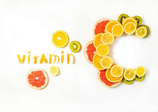 비타민C가 풍부한 과일(오렌지, 자몽)