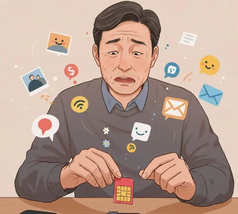 유심 교체하면